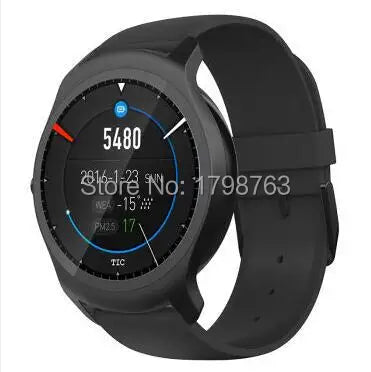 ت smartwatch تفاعلية 1.4 بوصة مع GPS، 512 ميجابايت RAM، 4 جيجابايت ROM، بطارية 300 مللي أمبير