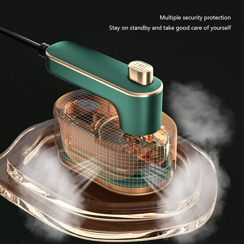 مكواة بخارية محمولة صغيرة للاستخدام المنزلي والسفر - جهاز كي الملابس بقدرة 40 واط