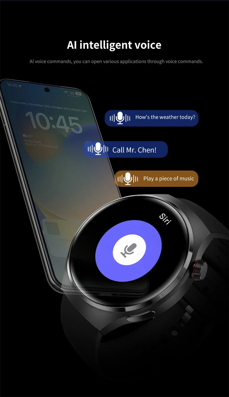 ساعات ذكية جديدة 2023 GT4 Pro للرجال مع خاصية IP68 و NFC و GPS شاشة AMOLED 360*360 عالية الدقة متعقب نبضات القلب مكالمات بلوتوث متوافقة مع هواوي