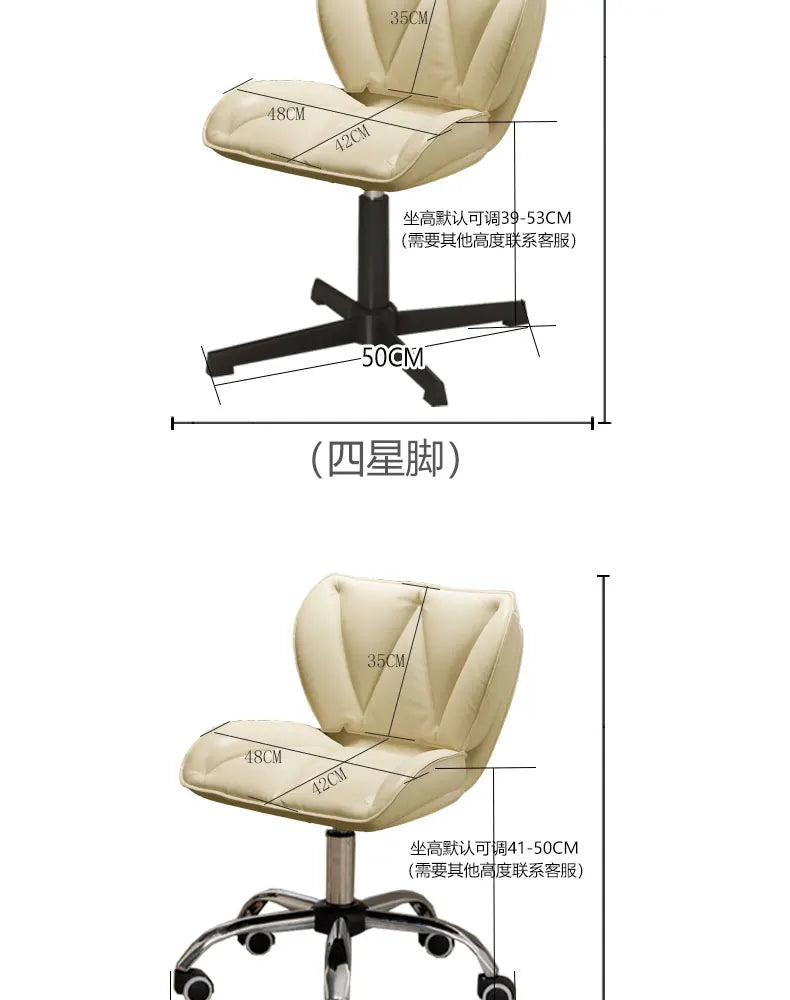 كرسي مكتب دوار مريح بتصميم عصري، كرسي تنفيذي مريح للدراسة والتزيين