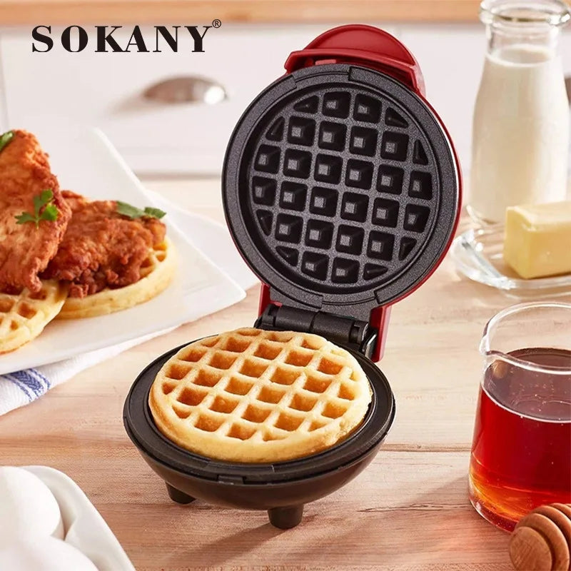 ابدأ يومك مع صانعة الوافل SOKANY517 - إفطار سريع وسهل