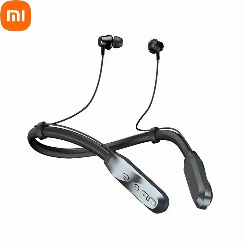 سماعات Xiaomi Mijia اللاسلكية ببطارية تدوم 200 ساعة، سماعات رأس بتقنية بلوتوث 5.1، مع ميكروفون، سماعات ستيريو 9D