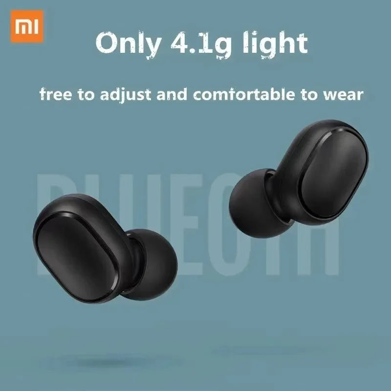 سماعات أذن وايرلس Xiaomi Mijia Redmi Airdots 2 مع تقنية Bluetooth 5.0، سماعات رياضية للموسيقى والمكالمات